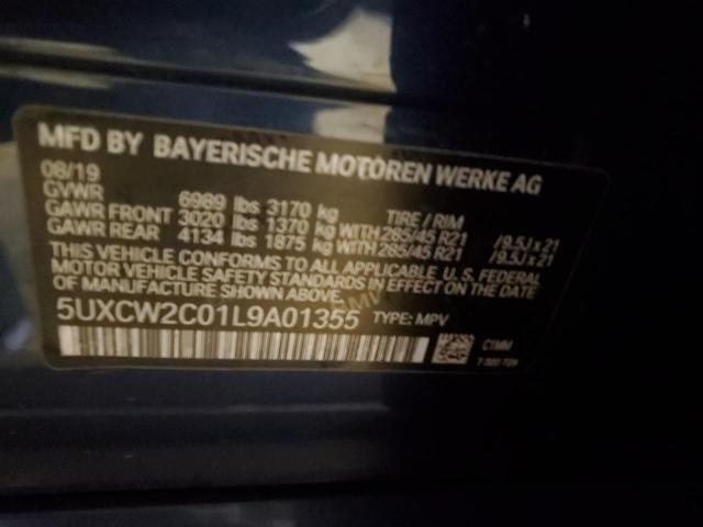 Photo 14 from auction – 2020 BMW X7 XDRIVE4 with VIN 5UXCW2C01L9A01355
