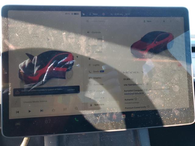 Photo 9 from auction – 2023 TESLA MODEL Y with VIN 7SAYGDEE6PA125140