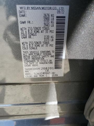 Photo 14 from auction – 2023 NISSAN PATHFINDER with VIN 5N1DR3DH0PC208201