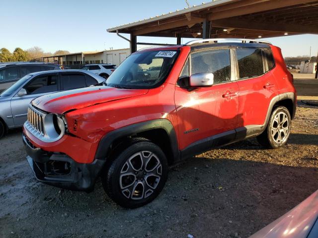 JEEP RENEGADE L 2016 with VIN ZACCJBDT5GPD04889 - Photo from auction