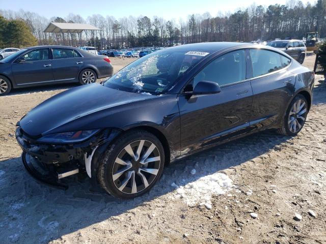 TESLA MODEL 3 2024 with VIN 5YJ3E1EB5RF808955 - Photo from auction