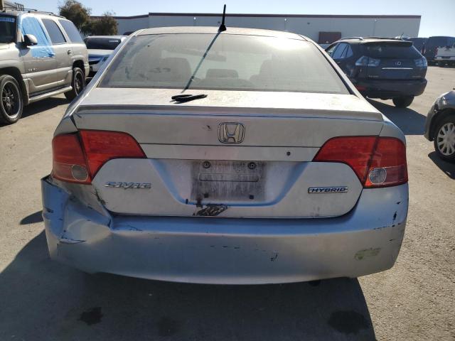 Photo 6 from auction – 2007 HONDA CIVIC HYBR with VIN JHMFA36257S001448