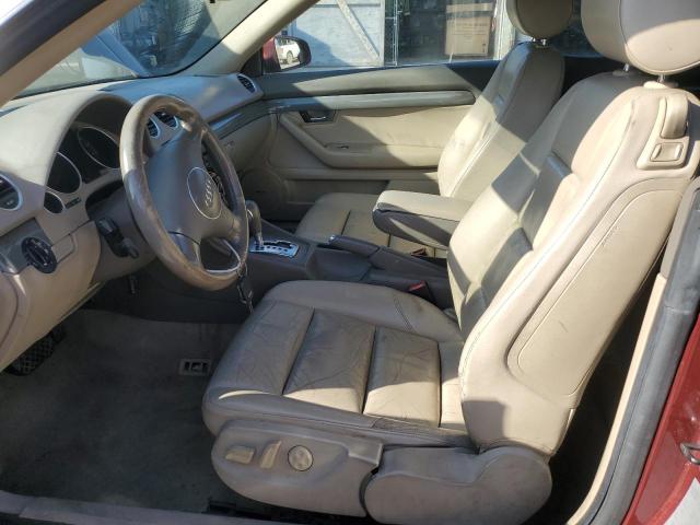 Photo 7 from auction – 2005 AUDI A4 1.8 CAB with VIN WAUAC48H45K010925