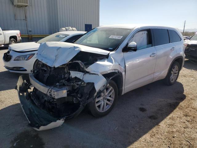 TOYOTA HIGHLANDER 2016 with VIN 5TDZKRFH7GS159589 - Photo from auction