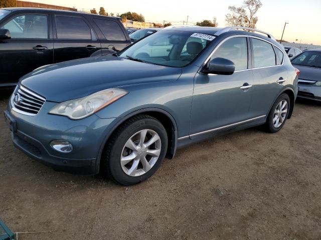 INFINITI EX35 BASE 2008 with VIN JNKAJ09F28M354422 - Photo from auction