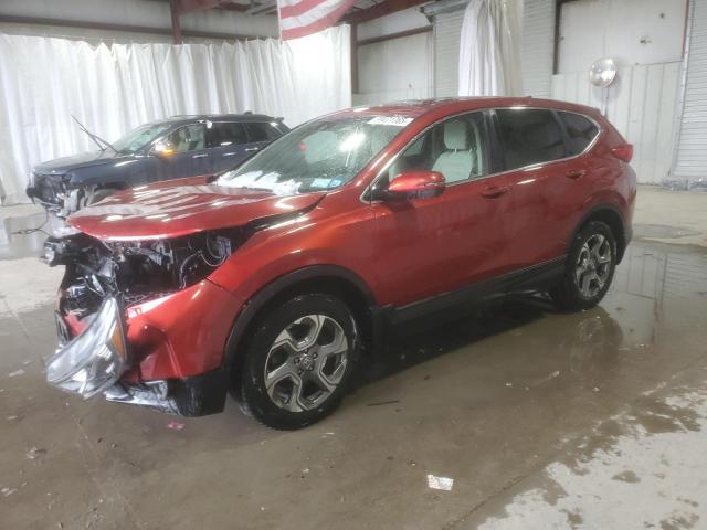 HONDA CR-V EX 2018 with VIN 5J6RW2H57JL001058 - Photo from auction