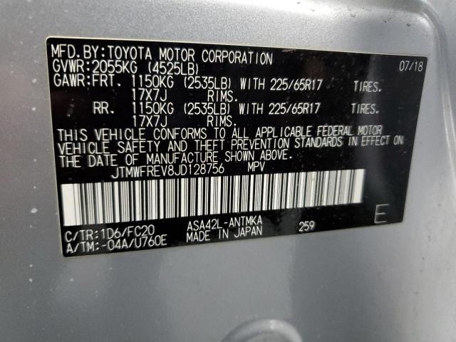 Photo 14 from auction – 2018 TOYOTA RAV4 ADVEN with VIN JTMWFREV8JD128756