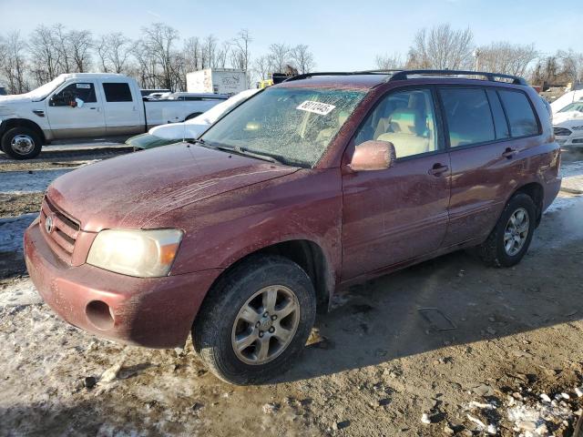 TOYOTA HIGHLANDER 2004 مع رقم تعريف المركبة JTEEP21A040005687 - صورة من المزاد