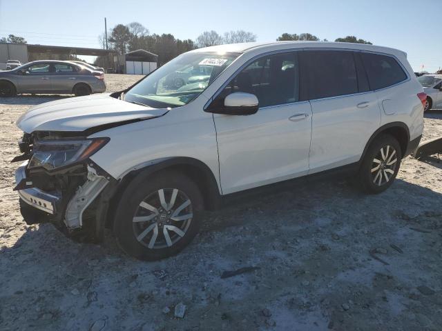 HONDA PILOT EX 2021 with VIN 5FNYF6H33MB029552 - Photo from auction