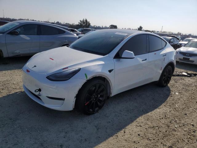 TESLA MODEL Y 2022 с VIN 7SAYGDEE9NF411550 - Снимка от търг