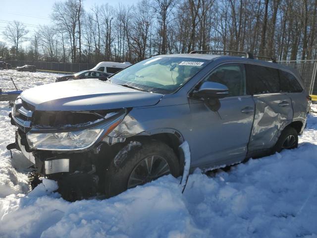 TOYOTA HIGHLANDER 2018 with VIN 5TDBZRFH3JS860506 - Photo from auction