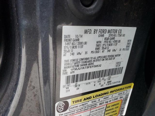 Photo 14 from auction – 2015 FORD EXPEDITION with VIN 1FMJU1KT5FEF09532