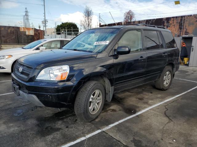 HONDA PILOT EXL 2005 with VIN 2HKYF18585H557272 - Photo from auction