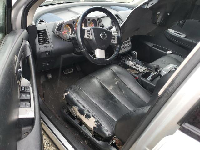 Photo 8 from auction – 2007 NISSAN MURANO SL with VIN JN8AZ08W07W652471