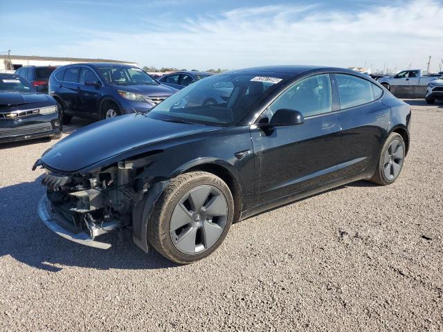 TESLA MODEL 3 2022 with VIN 5YJ3E1EA9NF288034 - Photo from auction