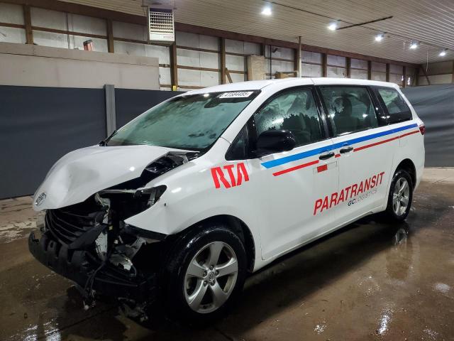 TOYOTA SIENNA 2017 with VIN 5TDZZ3DC9HS879994 - Photo from auction