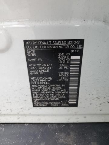 Photo 14 from auction – 2018 NISSAN ROGUE S with VIN KNMAT2MV9JP584548