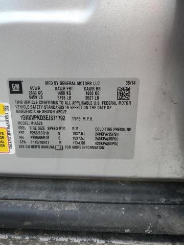 Photo 14 from auction – 2014 GMC ACADIA SLE with VIN 1GKKVPKD3EJ371792