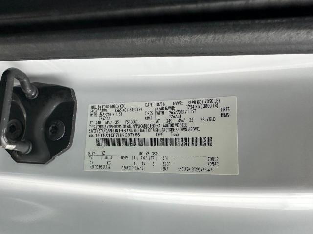 Zdjęcie 10 z aukcji – 2017 FORD F150 SUPER z VIN 1FTFX1EF7HKC07686