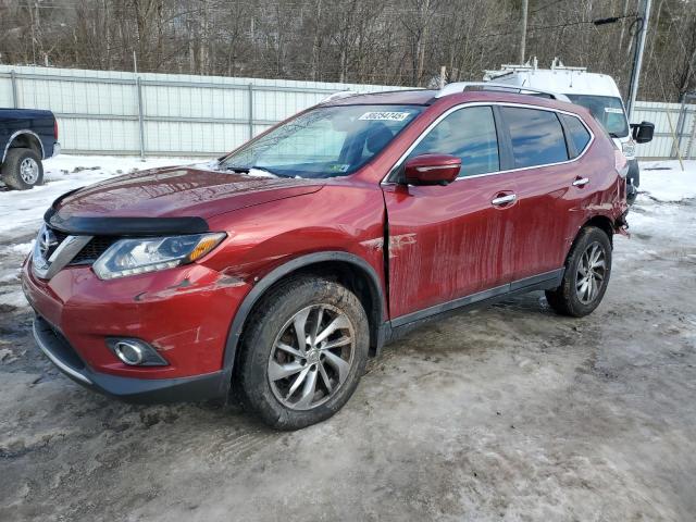 NISSAN ROGUE S 2015 with VIN 5N1AT2MV2FC827627 - Photo from auction