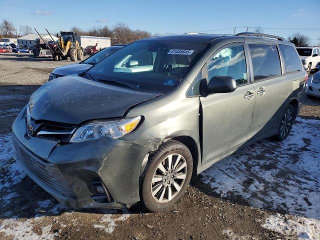 TOYOTA SIENNA XLE 2018 with VIN 5TDDZ3DC3JS190274 - Photo from auction