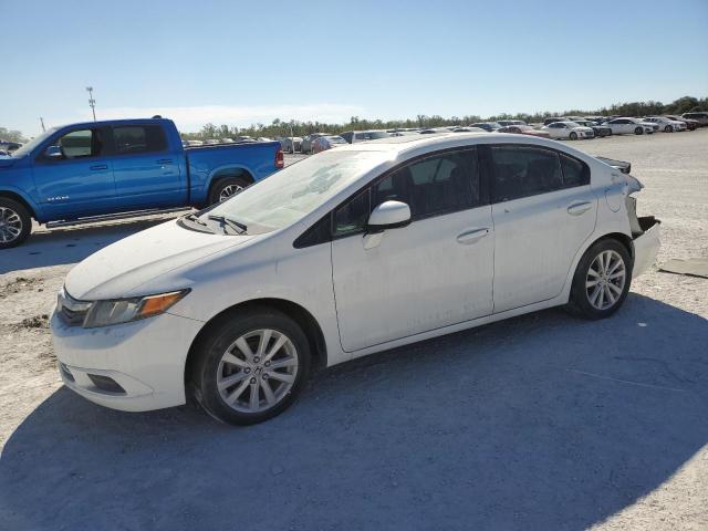 HONDA CIVIC EXL 2012 with VIN 2HGFB2F95CH542234 - Photo from auction
