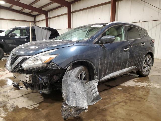 NISSAN MURANO S 2016 with VIN 5N1AZ2MG8GN112955 - Photo from auction