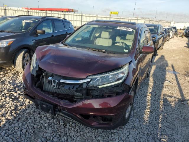 HONDA CR-V EXL 2015 with VIN 2HKRM4H75FH605535 - Photo from auction