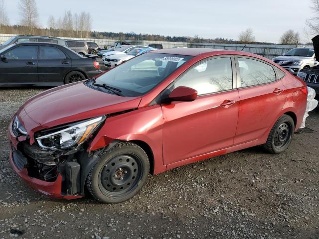 HYUNDAI ACCENT SE 2017 with VIN KMHCT4AE7HU361361 - Photo from auction