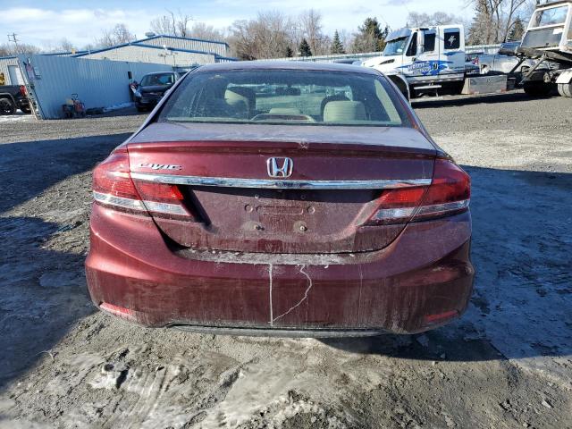 Photo 6 from auction – 2013 HONDA CIVIC LX with VIN 2HGFB2F58DH565893