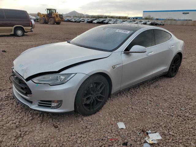 TESLA MODEL S 2014 with VIN 5YJSA1H16EFP60807 - Photo from auction