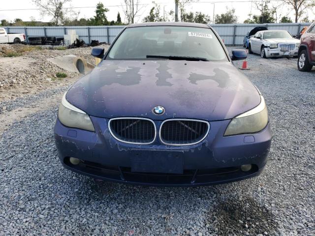 Photo 5 from auction – 2005 BMW 530 I with VIN WBANA73595B048852