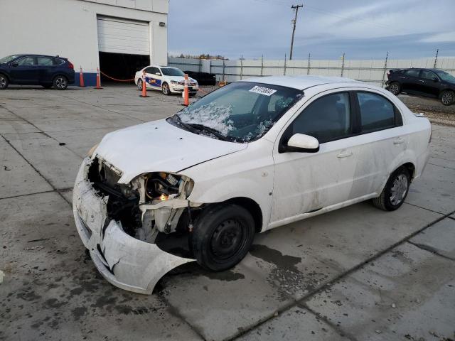 CHEVROLET AVEO BASE 2008 with VIN KL1TD56668B106180 - Photo from auction