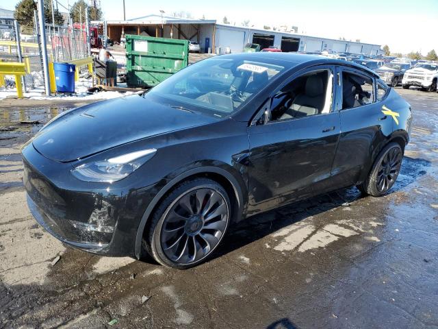 TESLA MODEL Y 2023 with VIN 7SAYGDEF3PF925535 - Photo from auction