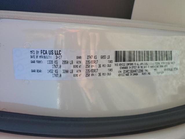 Photo 14 from auction – 2017 CHRYSLER PACIFICA T with VIN 2C4RC1BGXHR712208
