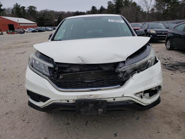 Photo 5 from auction – 2016 HONDA CR-V LX with VIN 5J6RM4H35GL107095