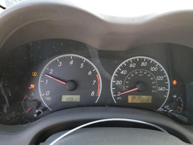 Photo 9 from auction – 2009 TOYOTA COROLLA BA with VIN 1NXBU40E79Z163469
