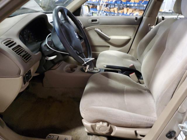 Photo 7 from auction – 2001 HONDA CIVIC EX with VIN 2HGES267X1H521399