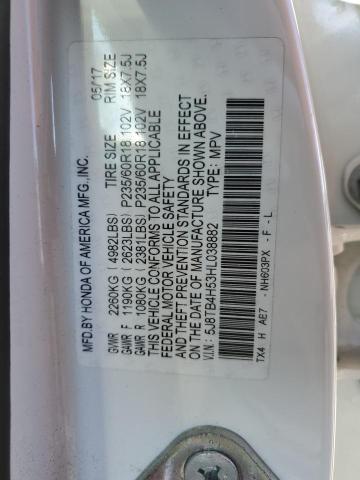 Photo 14 from auction – 2017 ACURA RDX TECHNO with VIN 5J8TB4H53HL038882