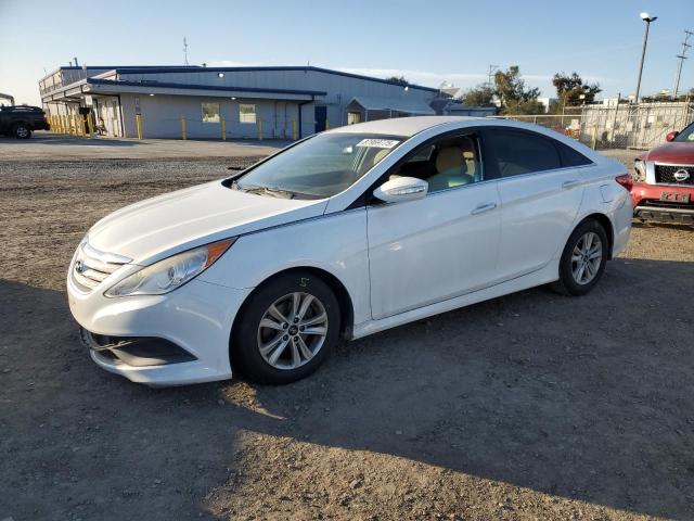 HYUNDAI SONATA GLS 2014 with VIN 5NPEB4AC3EH865281 - Photo from auction