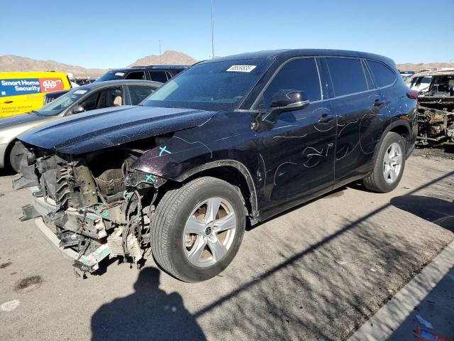 TOYOTA HIGHLANDER 2021 with VIN 5TDCZRAHXMS035854 - Photo from auction