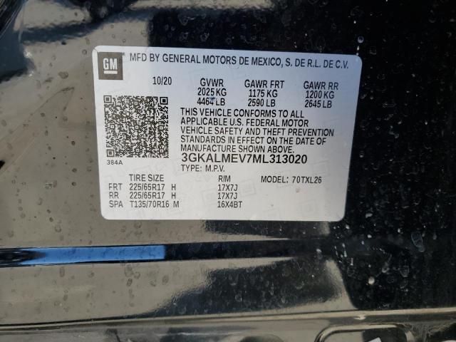 Photo 14 from auction – 2021 GMC TERRAIN SL with VIN 3GKALMEV7ML313020