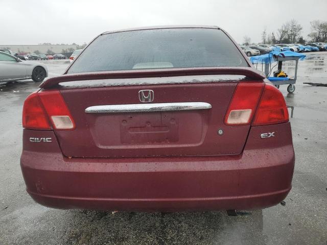 Photo 6 from auction – 2002 HONDA CIVIC EX with VIN 2HGES26732H505899