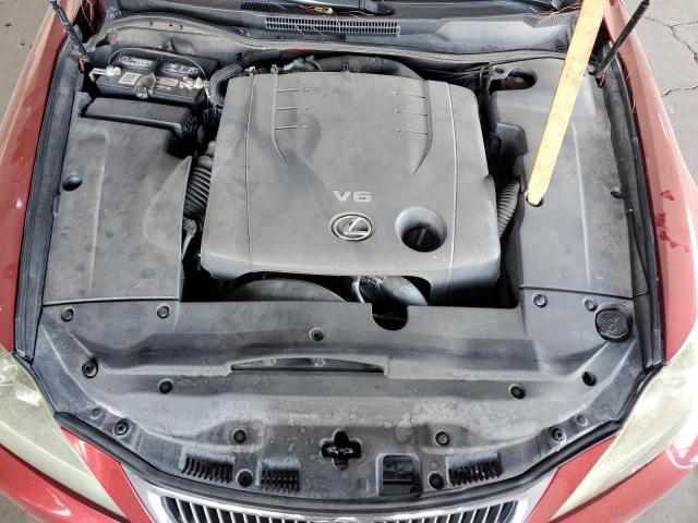 Photo 11 from auction – 2011 LEXUS IS 250 with VIN JTHBF5C26B5155223