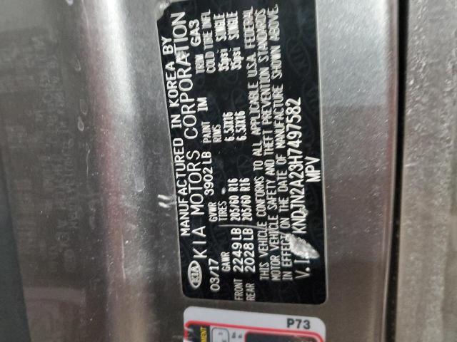 Photo 14 from auction – 2017 KIA SOUL with VIN KNDJN2A23H7497582