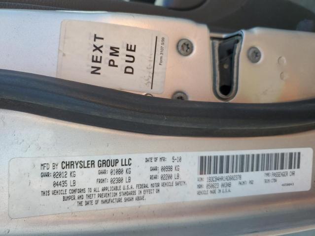 Photo 14 from auction – 2010 DODGE CALIBER SX with VIN 1B3CB4HA1AD602378