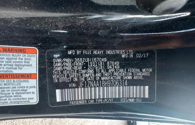 Photo 10 from auction – 2017 TOYOTA 86 BASE with VIN JF1ZNAA18H9706314