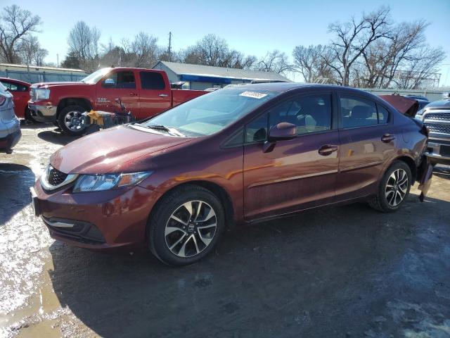 Photo 1 from auction – 2013 HONDA CIVIC EX with VIN 19XFB2F80DE252051