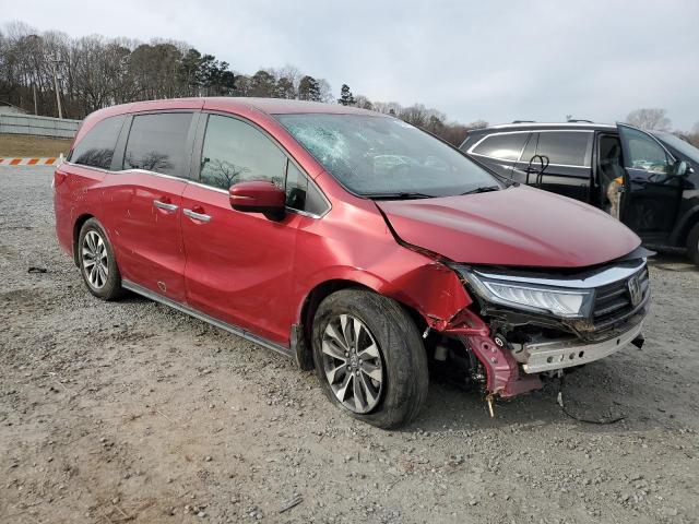 Photo 4 from auction – 2022 HONDA ODYSSEY EX with VIN 5FNRL6H78NB043545
