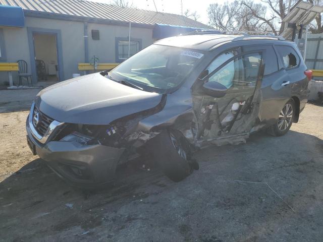 NISSAN PATHFINDER 2018 with VIN 5N1DR2MN3JC674034 - Photo from auction
